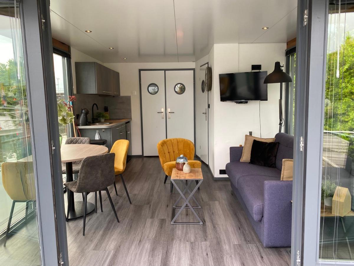 Houseboat De Amstel Hotel โมนนิคเคินดาม ภายนอก รูปภาพ