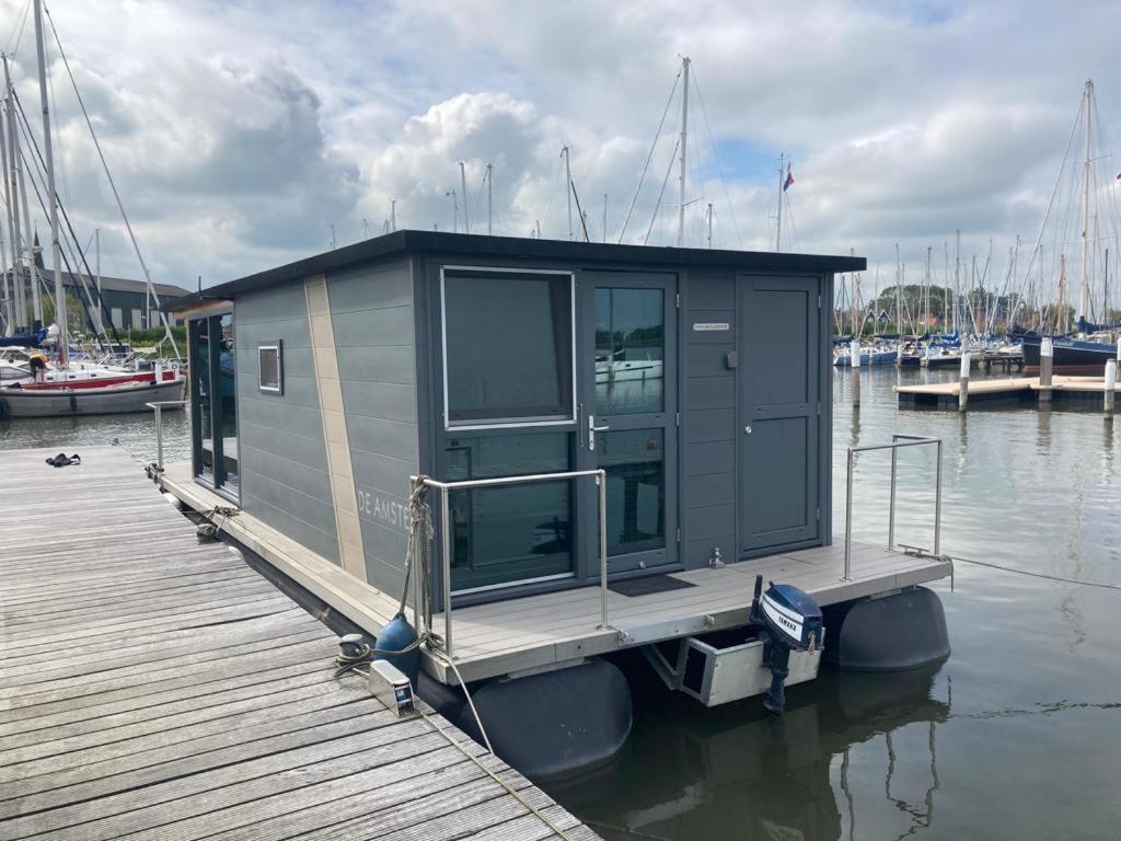 Houseboat De Amstel Hotel โมนนิคเคินดาม ภายนอก รูปภาพ
