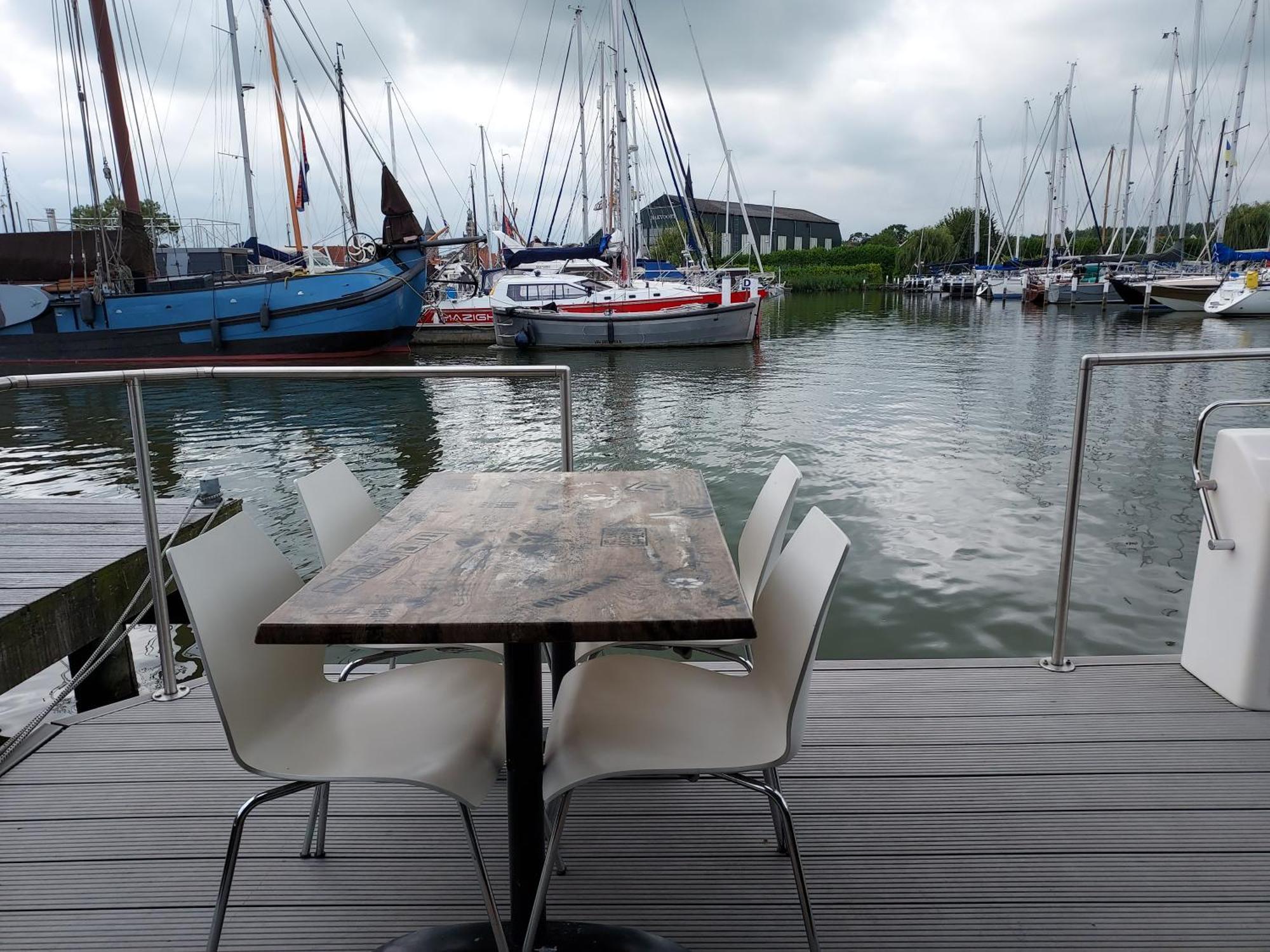 Houseboat De Amstel Hotel โมนนิคเคินดาม ภายนอก รูปภาพ